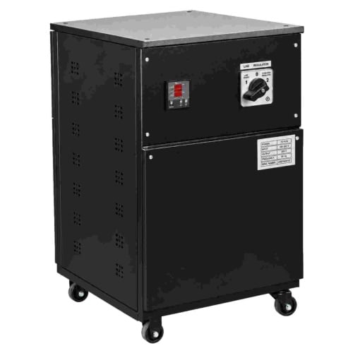 Estabilizador de tensão monofásico com servomotor de 20 kVA (16 kW), 230 V ±21 TP65T