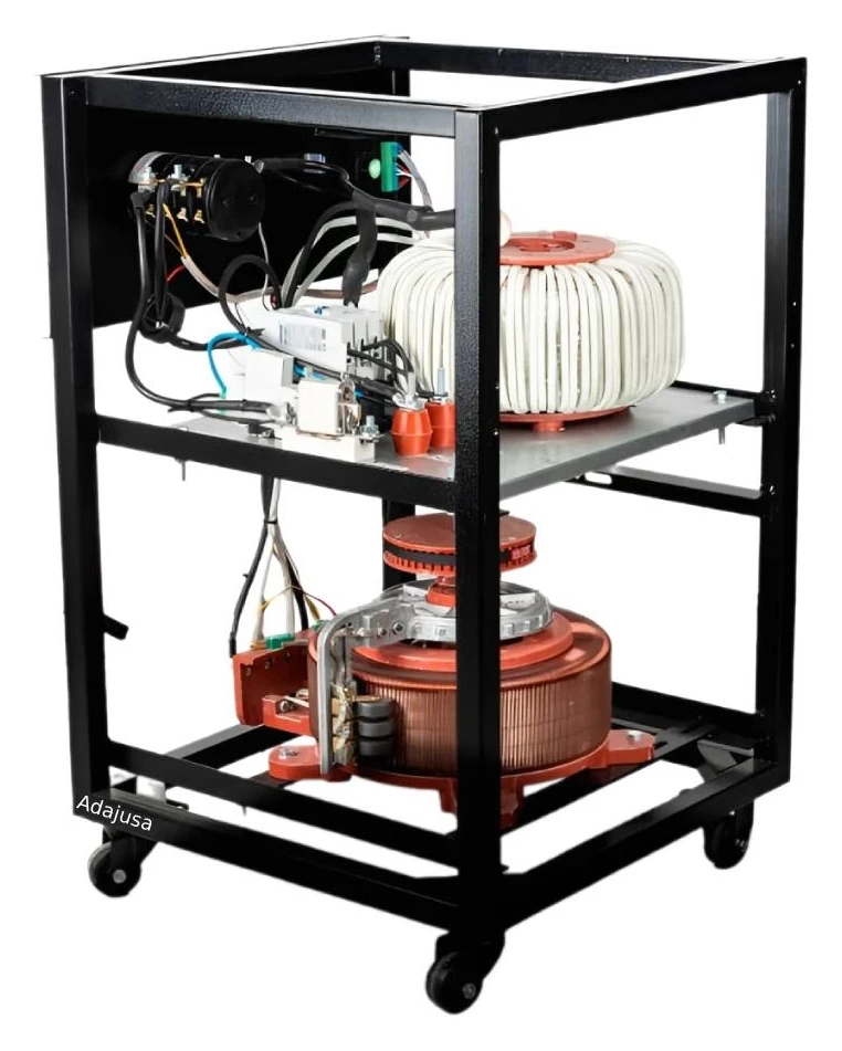 estabilizador-de-tension-monofasico-con-servomotor-30kva-24kw-1.jpg Estabilizador de tensión monofásico con servomotor 30 kVA (24 kW) 230V ±2%