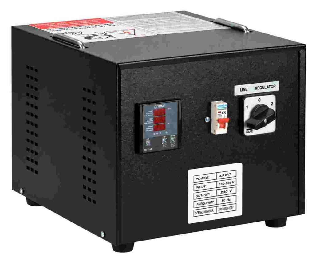 estabilizador-de-tension-monofasico-con-servomotor-35kva-2800w.jpg Estabilizador de tensión monofásico con servomotor 3,5 kVA (2,8 kW) 230V ±2%