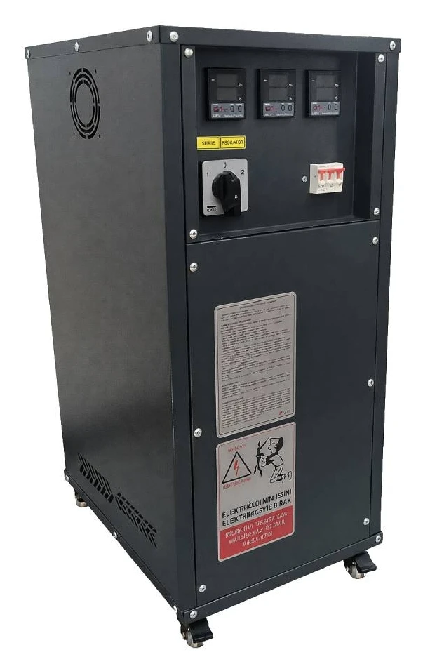 estabilizador-de-tension-trifasico-con-servomotor-225kva-18kw.jpg Estabilizador de tensión trifásico con servomotor 22,5 kVA (18 kW) 400V ±2%
