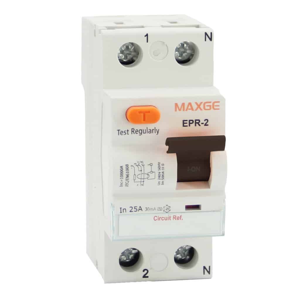 Diferencial Maxge EPR 2P 40A 300mA clase A Diferencial Maxge EPR 2P 40A 300mA clase A