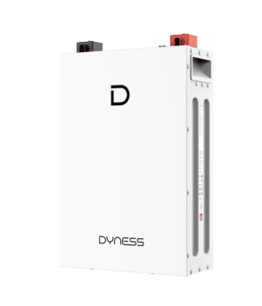 Batería Dyness DL5.0F 5,12 kWh - lateral derecho Batería Dyness DL5.0F 5,12 kWh 48V LiFePO4 - vista lateral derecho