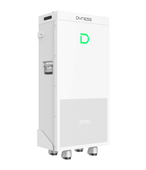 Batería Dyness PowerBrick Plus 16 kWh - lateral izquierdo Batería Dyness PowerBrick Plus 16 kWh 48V LiFePO4 - lateral izquierdo