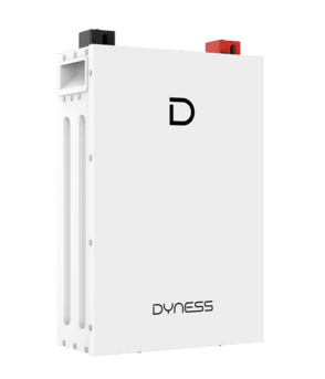 Batería Dyness DL5.0F 5,12 kWh - lateral izquierdo Batería Dyness DL5.0F 5,12 kWh 48V LiFePO4 - vista lateral izquierdo